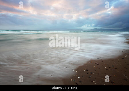 Rossbeigh beach near Glenbeigh, County Kerry, Ring of Kerry Stock Photo