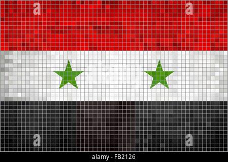 Flag of Syria Stock Vector