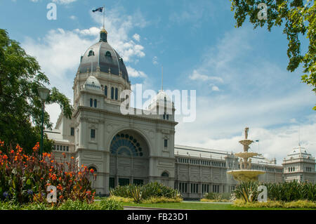 Royal Exhibition Building, Carlton Gardens, Melbourne, Victoria, Australia Stock Photo