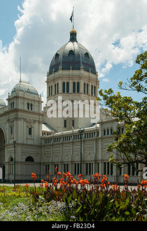 Royal Exhibition Building, Carlton Gardens, Melbourne, Victoria, Australia Stock Photo