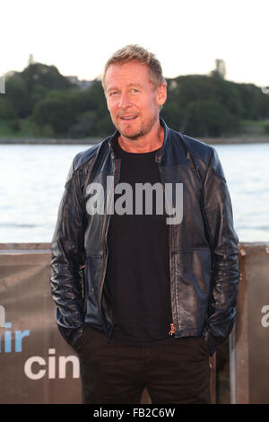 Sydney, Australia. 8 January 2016. Celebrities and VIPs arrived for the Sydney premiere of ‘Looking for Grace' on the opening night of St. George open-air cinema at Mrs Macquaries Point. Pictured: actor from the film Looking for Grace, Richard Roxburgh (Dan). Credit: Richard Milnes/Alamy Live News Stock Photo