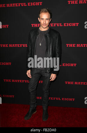 Premiere of The Weinstein Company's 'The Hateful Eight' - Arrivals  Featuring: Jesse Johnson Where: Los Angeles, California, United States When: 07 Dec 2015 Stock Photo