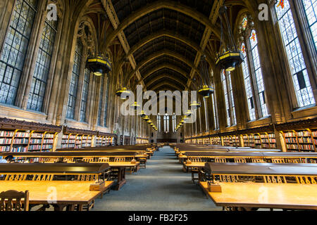 Graduate Reading Room in the Suzzallo Library, University of Washington, Seattle, Washington, USA Stock Photo