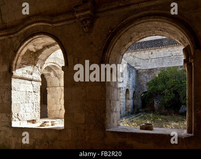 Silvacane, Zisterzienserkloster Abbaye de Silvacane Stock Photo