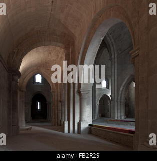 Silvacane, Zisterzienserkloster Abbaye de Silvacane Stock Photo