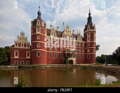 Bad Muskau, Neues Schloß Stock Photo