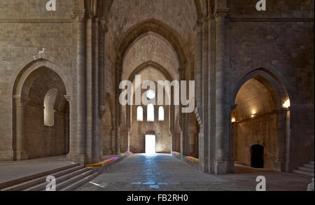 Silvacane, Zisterzienserkloster Abbaye de Silvacane Stock Photo