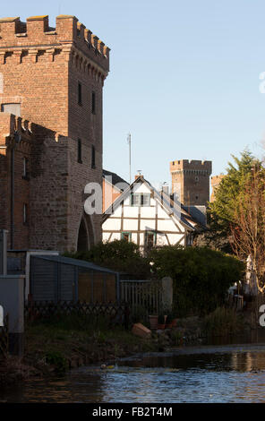 Erftstadt-Lechenich, Bonner Tor, 14. Jahrhundert Stock Photo