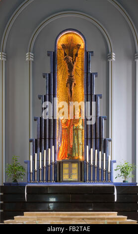 Berlin, St. Augustinus, 1928 von Josef Bachem und Heinrich Horvatin erbaut Stock Photo