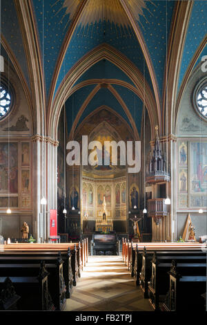 Remagen, Apollinariskirche, St. Apollinaris Stock Photo - Alamy