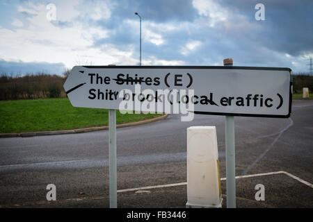 Sports Direct Warehouse in Shirebrook North Derbyshire,UK. Stock Photo