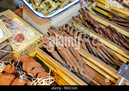 Rusty Tools Made from Chocolate, Bruges, Belgium