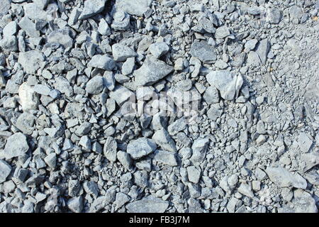 abstract background of small piece of rock is main construction ingredient Stock Photo