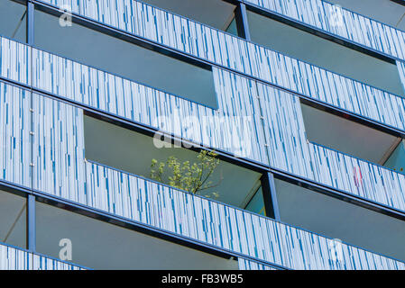 Urban living, Vienna Business Park, Wienerberg City, Wien, Vienna, Austria, 10. district Stock Photo