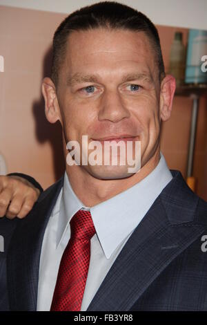 Premiere of 'Sisters' at Ziegfeld Theater - Arrivals  Featuring: John Cena Where: New York City, New York, United States When: 08 Dec 2015 Stock Photo