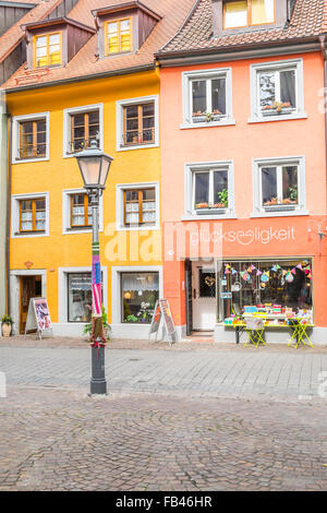 glückseligkeit, shop in the historic part of konstanz, selling local and regional products, konstanz, baden-wuerttemberg, german Stock Photo