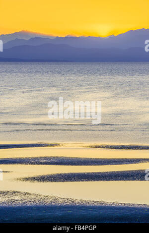 Rathtrevor Beach; Vancouver Island Stock Photo