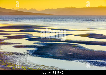 Rathtrevor Beach; Vancouver Island Stock Photo