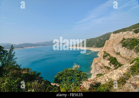 View from the Geo Trail, High Island Reservoir, Sai Kung, Hong Kong Stock Photo