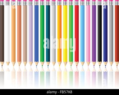 Pink crayon, illustration, vector on white background Stock Vector Image &  Art - Alamy