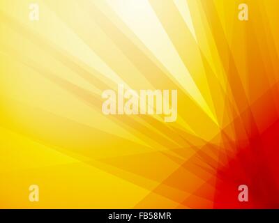 orange ray dark background Stock Vector
