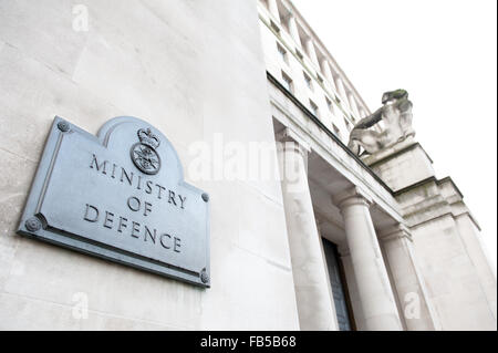 Ministry Of Defence HQ In Horse Guards Avenue, London UK Stock Photo ...