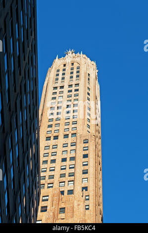 United States of America, Usa: architecture and Art Deco style, skyline, building and skyscrapers in New York City Stock Photo