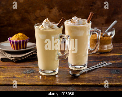 Coconutty chai latte Stock Photo