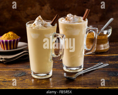 Coconutty chai latte Stock Photo