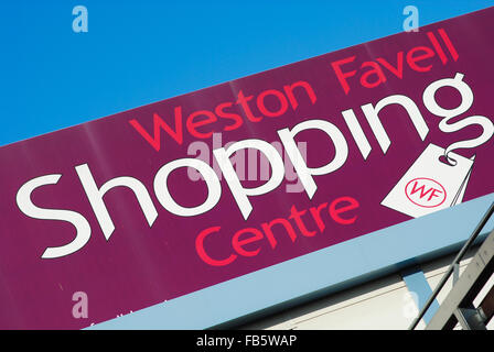 Weston Favell Shopping Centre in Northampton Stock Photo