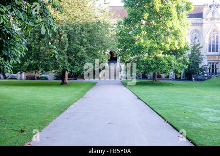 Front quadrangle of Balliol College, Oxford, UK Stock Photo