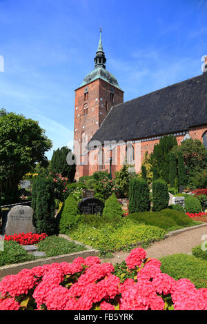 Nikolai Church, Burg, Fehmarn island, Baltic sea coast, Schleswig-Holstein, Germany Stock Photo