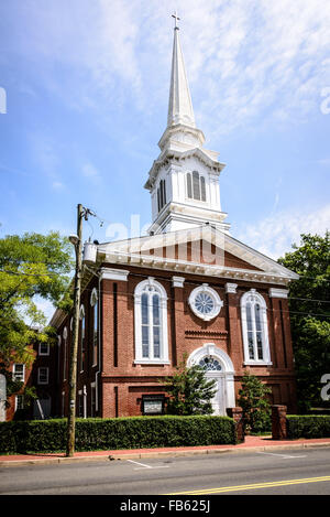 Warrenton Baptist Church, 123 Main Street, Warrenton, Virginia Stock ...