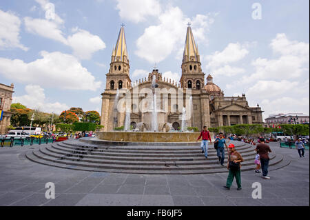 The cathedral (catedral) Metropolitana in Guadalajara, Mexico Stock Photo