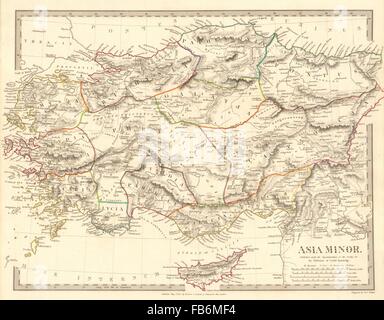 ANCIENT ASIA MINOR: Cappadocia Phrygia Galatia Bithynia. ARROWSMITH ...