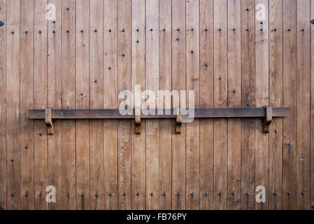Wooden barn door. Broadway, Cotswolds, England Stock Photo