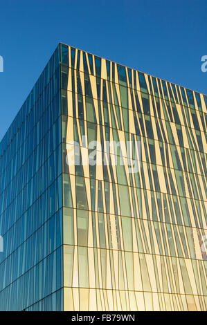 University of Aberdeen library building - Aberdeen, Scotland. Also known as Sir Duncan Rice Library. Stock Photo