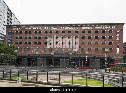 Great Northern Railway Company's Goods Warehouse at Great Northern Square, Manchester. Stock Photo