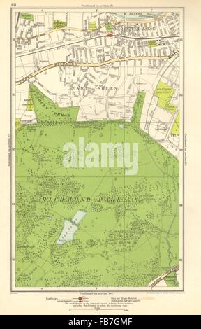 RICHMOND PARK. East Sheen Roehampton Kingston Vale Wimbledon Common ...