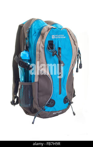 Mountain Warehouse Rucksack on a White Background Stock Photo
