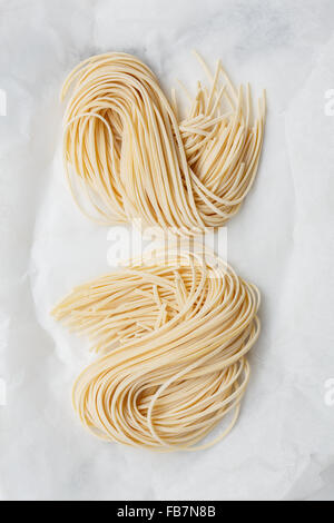 Ciriole, pasta type from Umbria, Italy Stock Photo