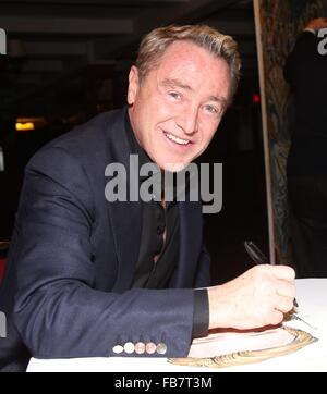 Michael Flatley portrait unveiling at Sardi's theatre district eatery  Featuring: Michael Flatley Where: New York City, New York, United States When: 11 Dec 2015 Stock Photo