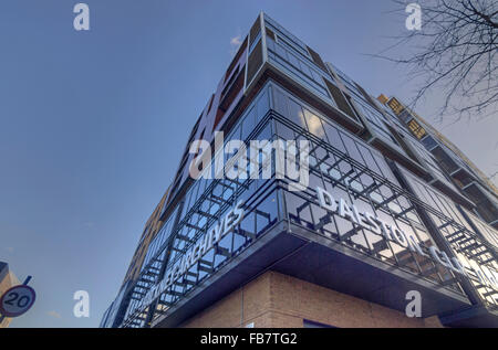 Dalston Library,  Hackney  modern library Stock Photo