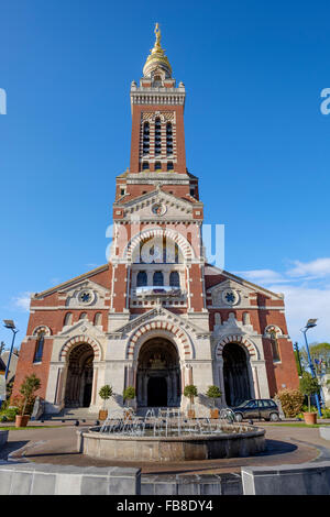 Basilica of Notre-Dame de Brebieres, Albert, France. Stock Photo