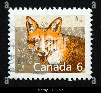 Canadian postage stamp Stock Photo