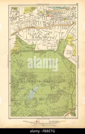 RICHMOND PARK. East Sheen Roehampton Kingston Vale Wimbledon Common ...