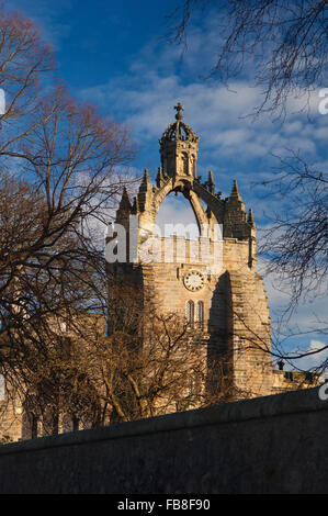 The Crown Tower of King's College, Aberdeen, Scotland. Stock Photo