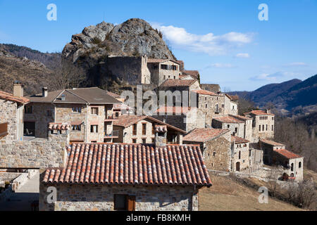 A rural streets of the little town called La Roca in Ripollès region, Catalonia. © Joan Gosa Badia Stock Photo