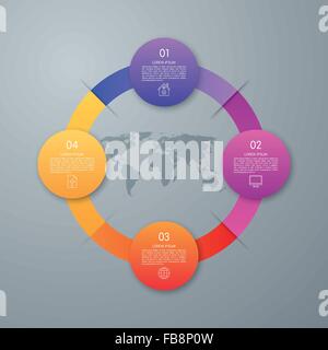 Template for your business presentation Stock Vector