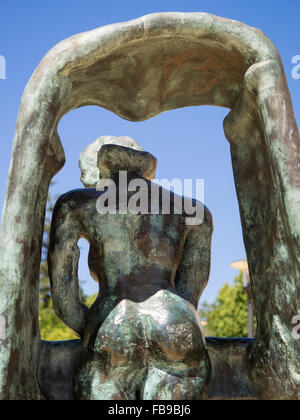 Salvador Dali sculpture in Marbella Stock Photo